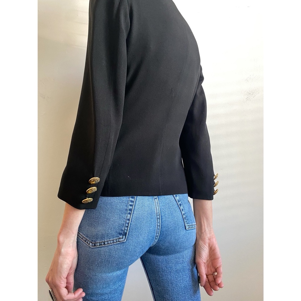 Vintage Moschino Military Blazer S/M - Picture 6 of 16